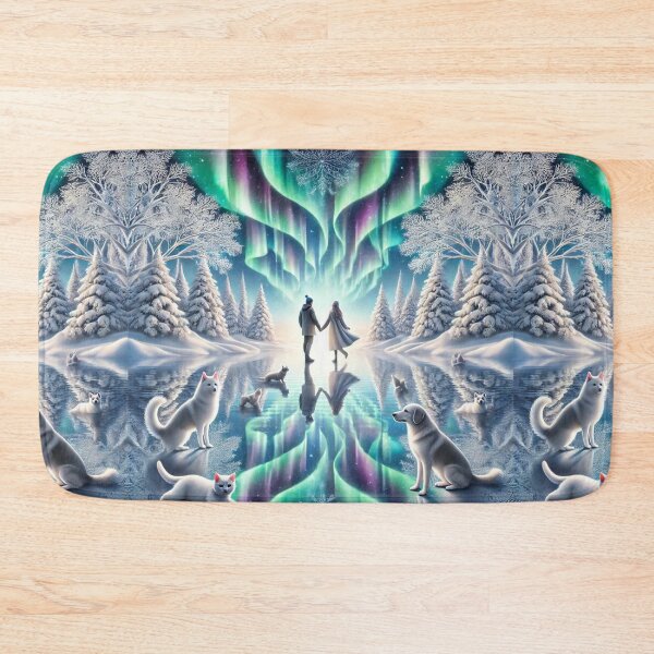 Item preview, Winter Wonderland Pet Heaven: A Serene Escape 3-D Optical Illusion w/ Hidden Imagery  designed and sold by Meta2Physical.