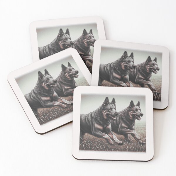Item preview, Australian Dogs Sheppards and Blue Heller The Hound series v8 designed and sold by Helios Be. Lavsh.