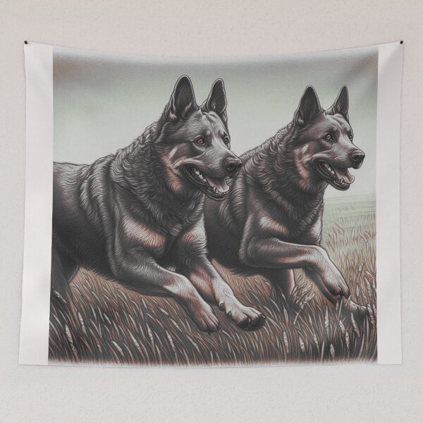Item preview, Australian Dogs Sheppards and Blue Heller The Hound series v8 designed and sold by Helios Be. Lavsh.