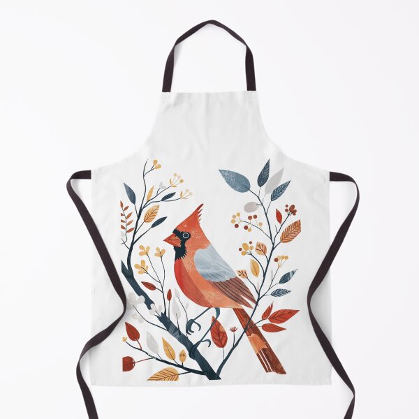 Item preview, Whimsical Northern Cardinal designed and sold by Sketch-Shack.