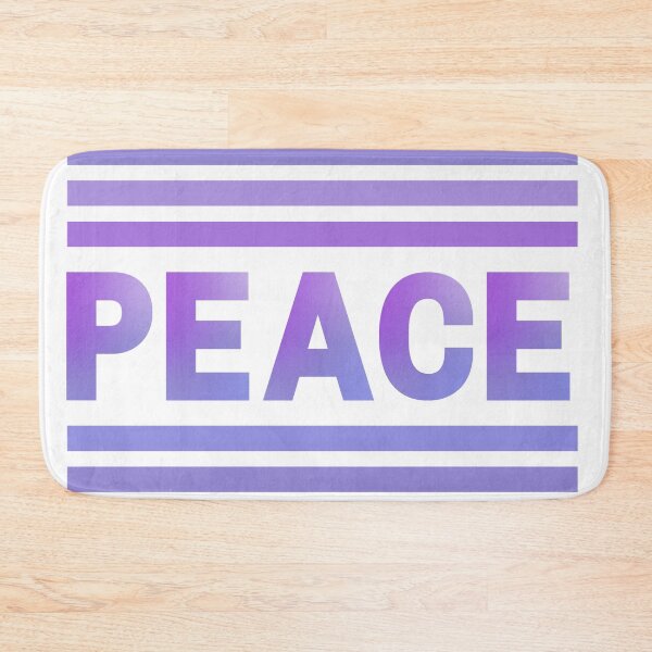 Item preview, Peace in lavender-purple designed and sold by Kalpa.