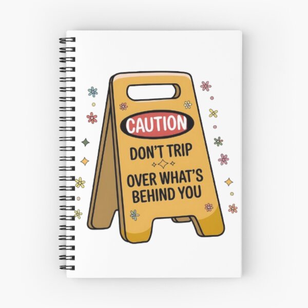 Item preview, caution sign sticker | laptop sticker | water bottle sticker | mental health designed and sold by Simplehue.