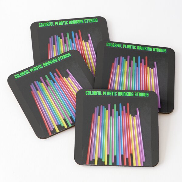 Item preview, Colorful plastic drinking straws designed and sold by Peters50.