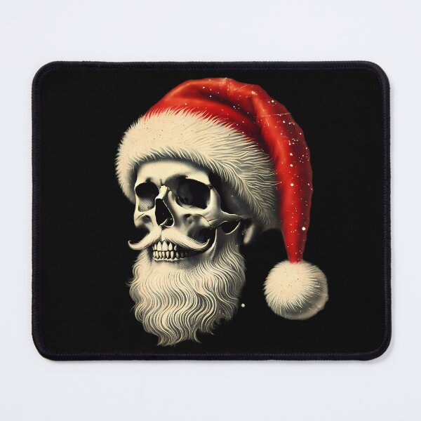 Item preview, Santa Skull: Christmas with an Edge. designed and sold by Linework Studio.
