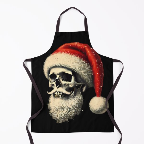 Item preview, Santa Skull: Christmas with an Edge. designed and sold by Linework Studio.