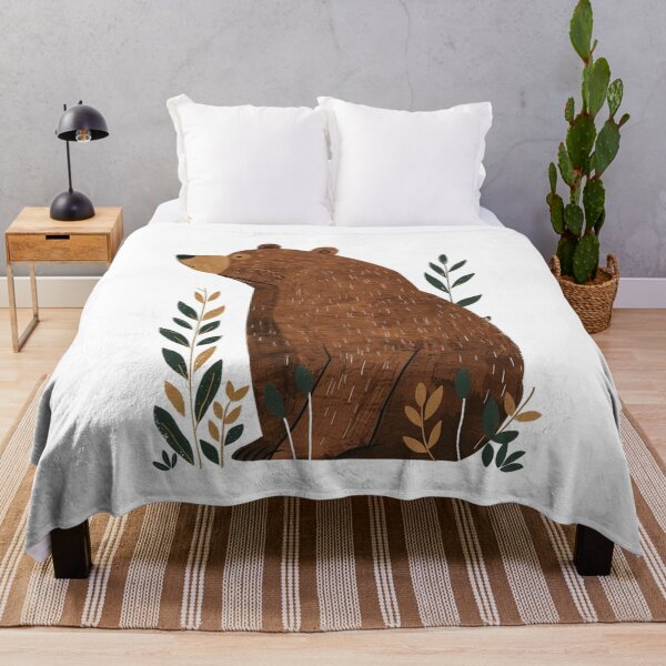 Item preview, Whimsical Grizzly Bear designed and sold by Sketch-Shack.