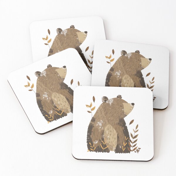 Item preview, Whimsical Grizzly Bear designed and sold by Sketch-Shack.