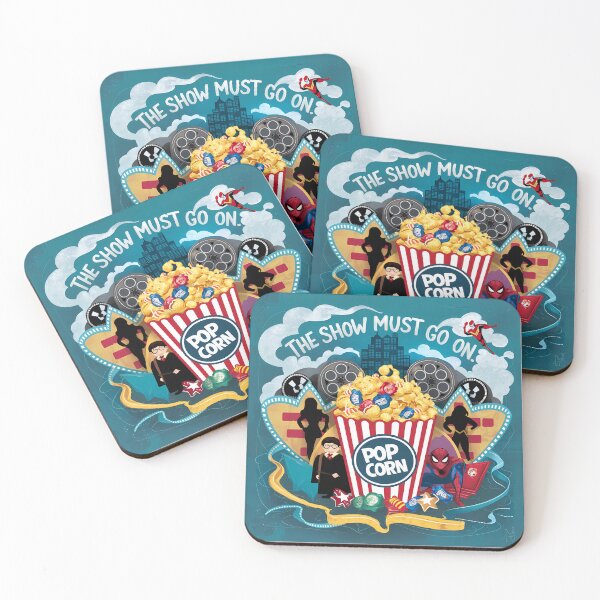 Item preview, Movie Night Popcorn - The Show Must Go On designed and sold by magicalshops.