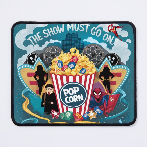 Item preview, Movie Night Popcorn - The Show Must Go On designed and sold by magicalshops.