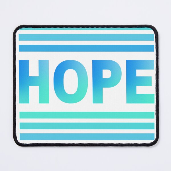Item preview, Hope in turquoise blue designed and sold by Kalpa.