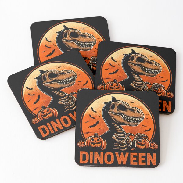 Item preview, Dinoween Spooky Dinosaur Halloween designed and sold by Quirky Shirts.