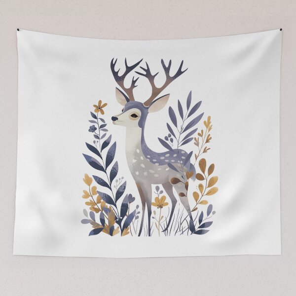 Item preview, Whimsical Deer  designed and sold by Sketch-Shack.