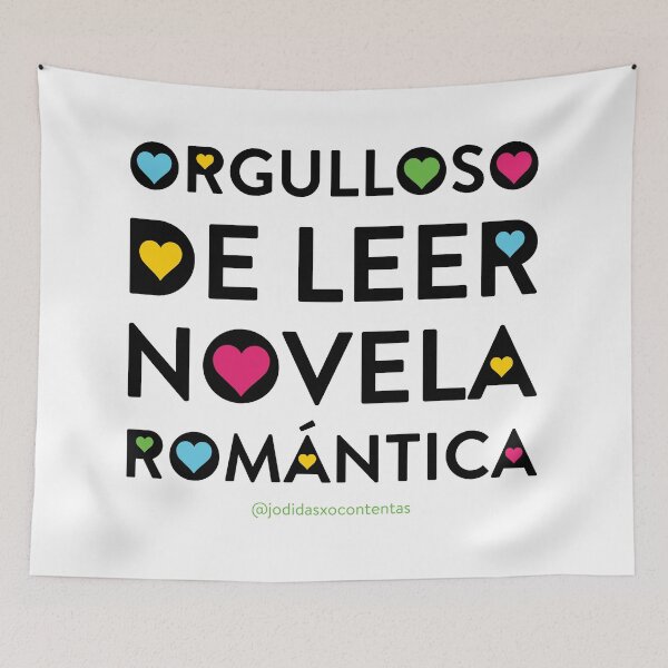 Item preview, Proud to read romantic novel (hearts) designed and sold by jxocontentas.