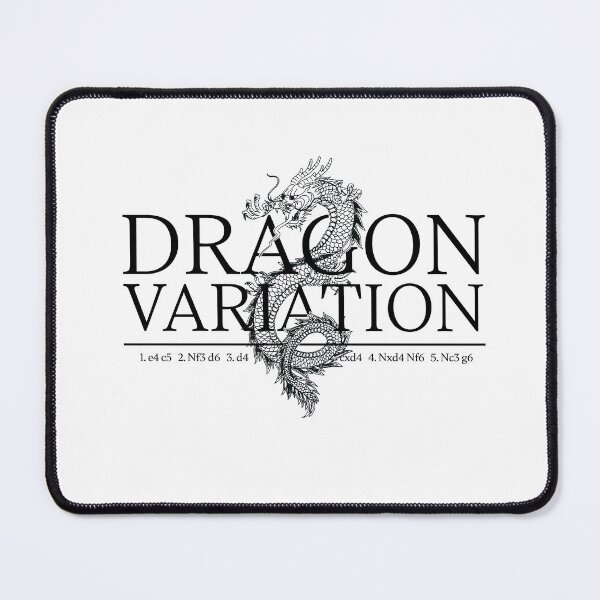Item preview, Dragon Variation - Chess Opening Design designed and sold by felixpauli.