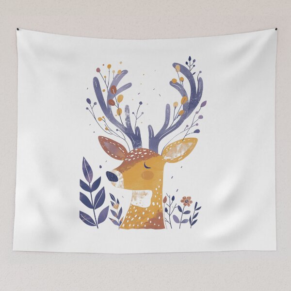 Item preview, Whimsical Deer  designed and sold by Sketch-Shack.