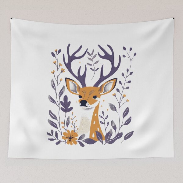 Item preview, Whimsical Deer  designed and sold by Sketch-Shack.