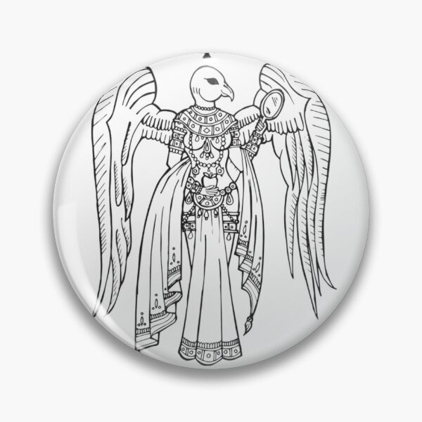 Item preview, Symbolism - Divinity, wings, scepter and bird designed and sold by PatronesKawai.
