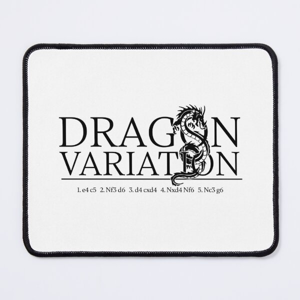 Item preview, Dragon Variation - Chess Opening Design designed and sold by felixpauli.