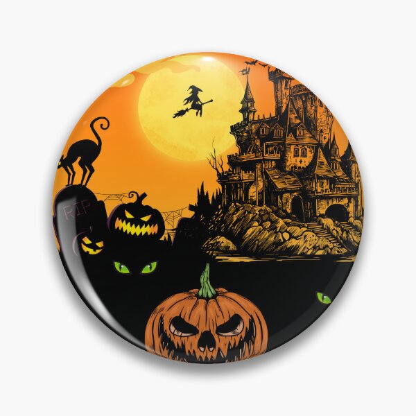 Item preview, Spooky Halloween, Eat Drink & Be Scary designed and sold by ArtPixelHaven.
