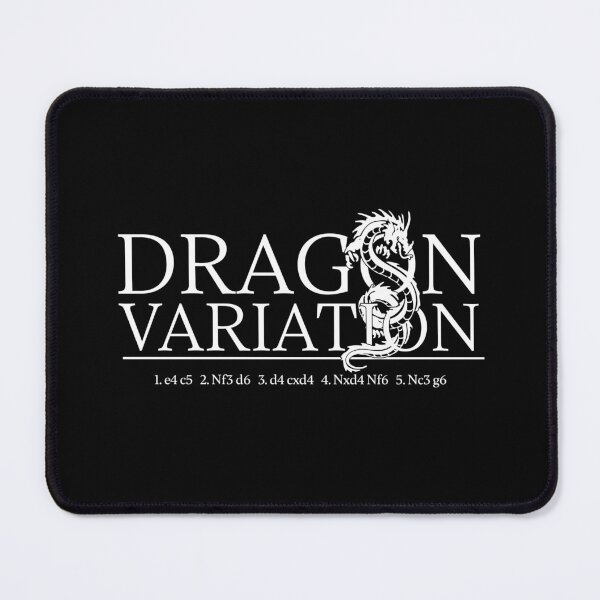 Item preview, Dragon Variation - Chess Opening Design designed and sold by felixpauli.