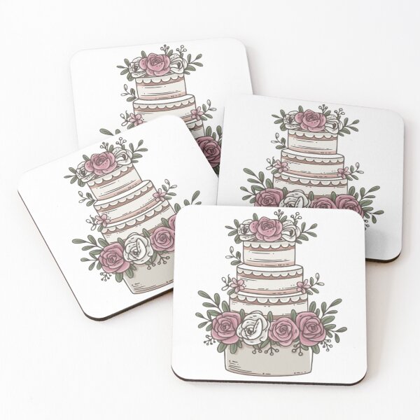 Item preview, Floral Cake Delight - A Sweet Blooming Celebration designed and sold by XquisiteFashion.