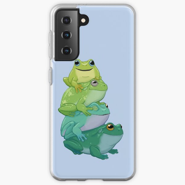 Sticky frog stack Samsung Galaxy Soft Case