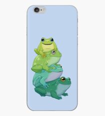Sticky frog stack iPhone Case