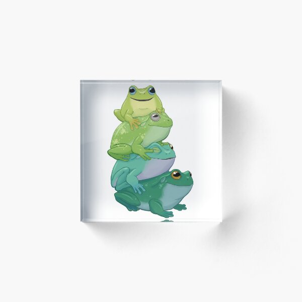 Pouce de grenouille collante Bloc acrylique