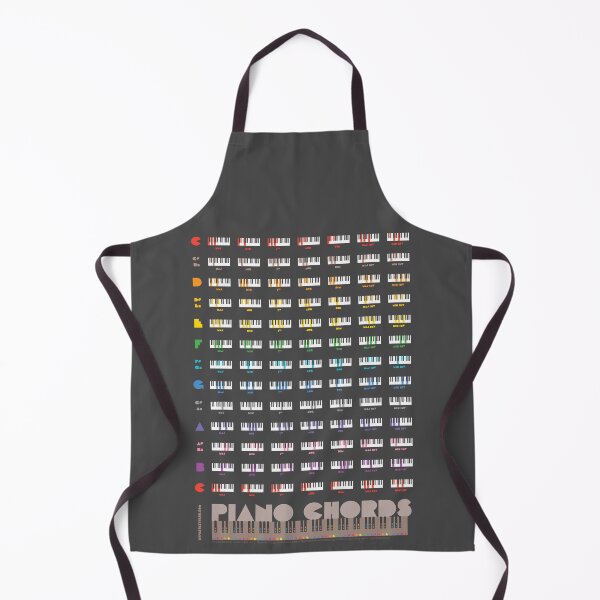Item preview, Piano Chords Poster designed and sold by HyperTextHero.