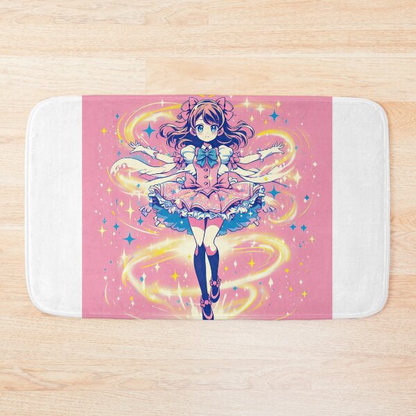 Item preview, Anime Girl Transforming Pop Art Style designed and sold by artofuniverse.