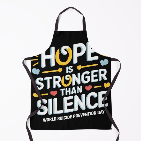 Item preview, Sticker T-Shirt Design Trending: Hope is Stronger than Silence designed and sold by ForeverPrintsOK.