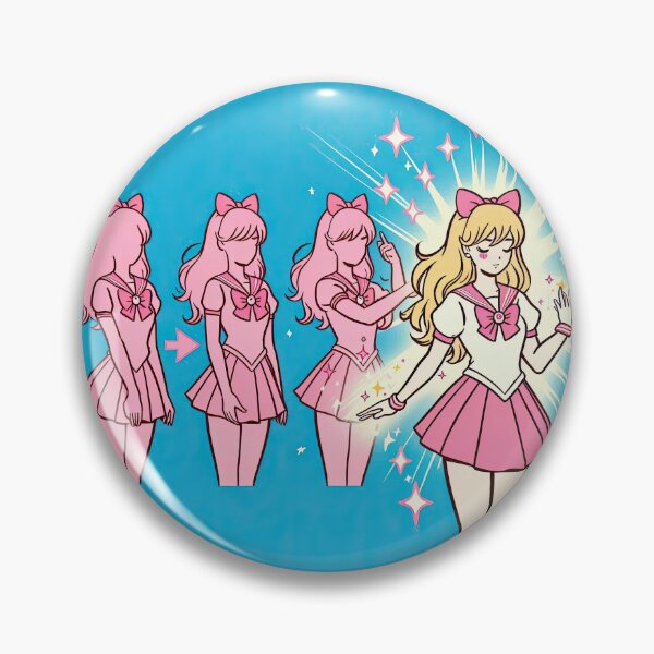 Item preview, Anime Girl Transforming Pop Art Style designed and sold by artofuniverse.