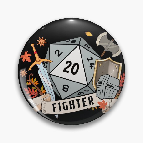 Item preview, DND FIGHTER D20 DICE: Fighter class designed and sold by DungeonAtelier.