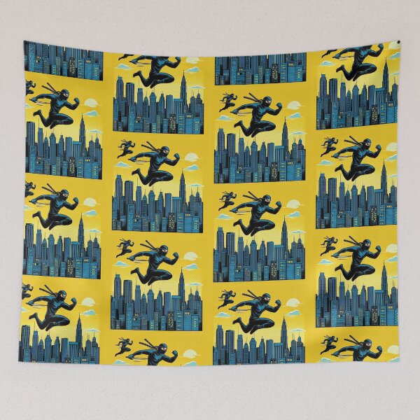 Item preview, Ninja Pop Art Style designed and sold by artofuniverse.