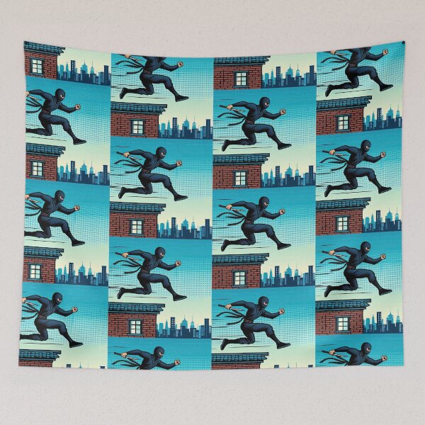 Item preview, Ninja Pop Art Style designed and sold by artofuniverse.