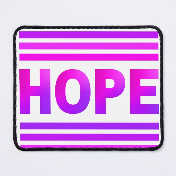 Item preview, Hope in dark purple-pink designed and sold by Kalpa.