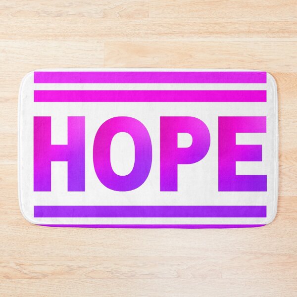 Item preview, Hope in  dark purple-pink designed and sold by Kalpa.