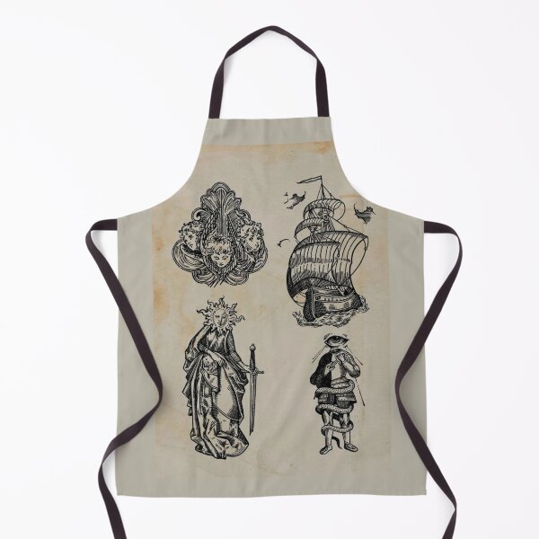 Item preview, Symbolism - The Ocean Winds, the Ship, The Truth and the Warrior of the Sun designed and sold by PatronesKawai.