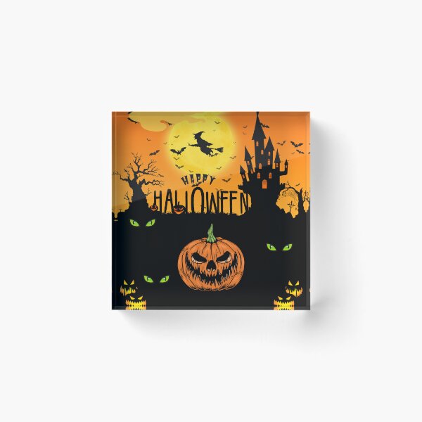 Item preview, Spooky Halloween, Eat Drink & Be Scary designed and sold by ArtPixelHaven.