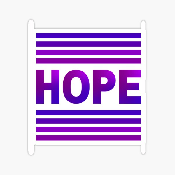 Item preview, Hope in violet designed and sold by Beloved16.