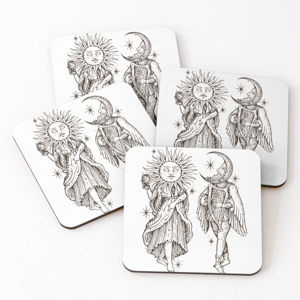 Item preview, Symbolism- The young woman, the sun, the cup, the young man, the moon and the Lyre designed and sold by PatronesKawai.