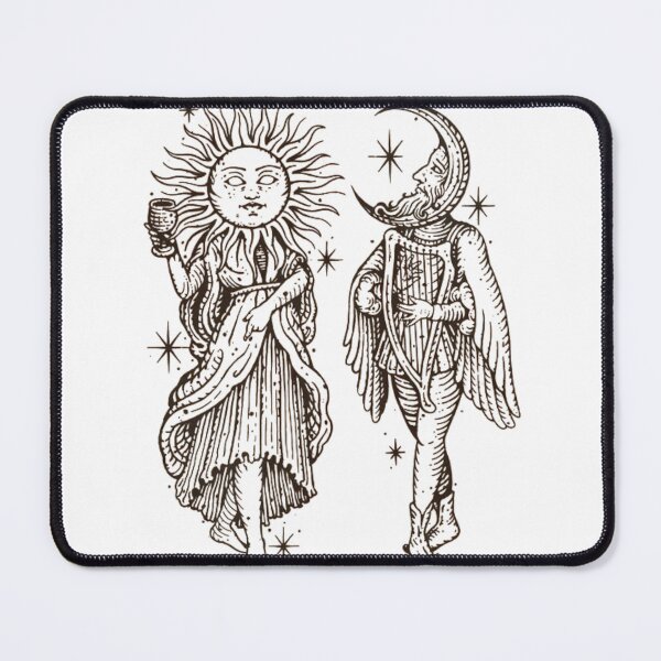 Item preview, Symbolism- The young woman, the sun, the cup, the young man, the moon and the Lyre designed and sold by PatronesKawai.