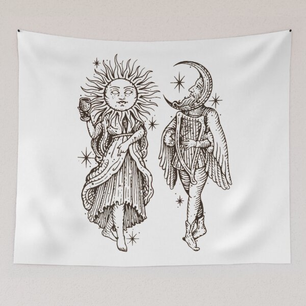 Item preview, Symbolism- The young woman, the sun, the cup, the young man, the moon and the Lyre designed and sold by PatronesKawai.