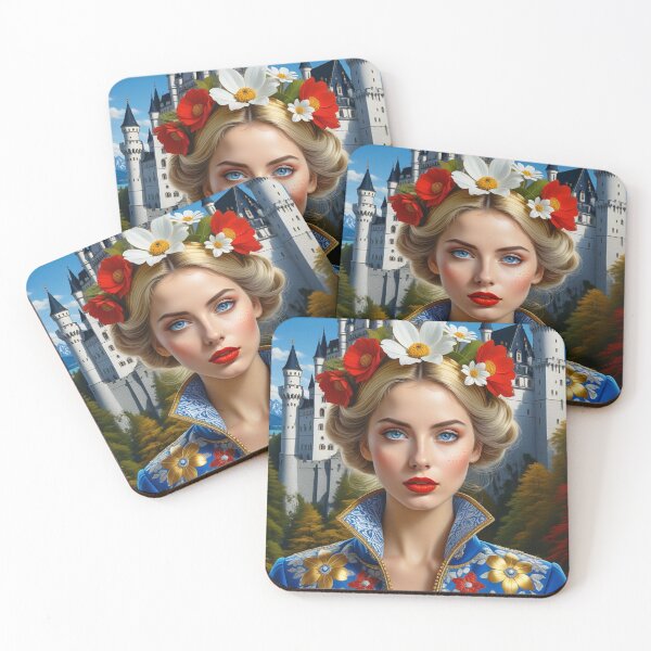 Item preview, Flower princess Florangel as a tourist in the castles of Germany designed and sold by roman747.