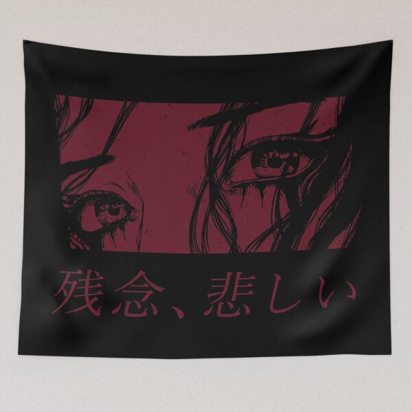 Item preview, Too Bad, So Sad Eyes (Maroon) designed and sold by Cryogenics.