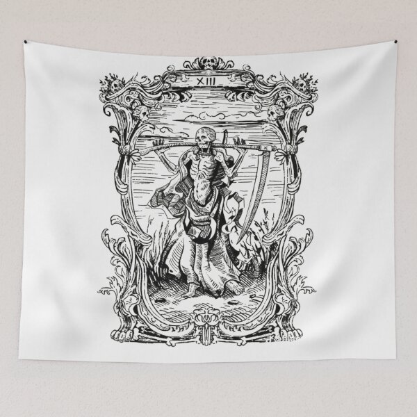 Item preview, Symbolism - Death, the Sickle and the Field designed and sold by PatronesKawai.