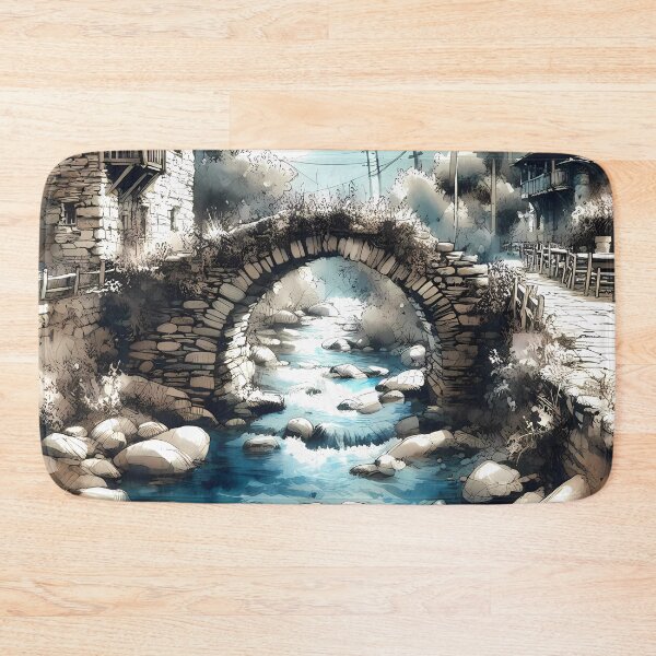 Item preview, Old stone bridge #3 designed and sold by Ssevi.