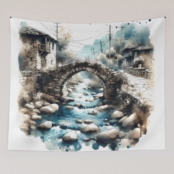 Item preview, Old stone bridge #3 designed and sold by Ssevi.