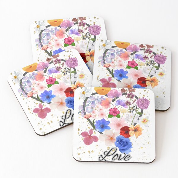 Item preview, flowers, poppies, love, card, wish  designed and sold by maismauve.