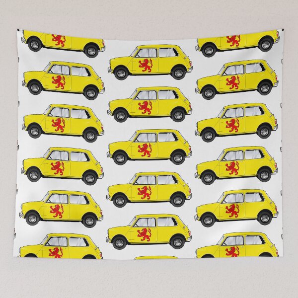 Item preview, Graphic of Scottish Flag on Mini designed and sold by Hugh Whyte.